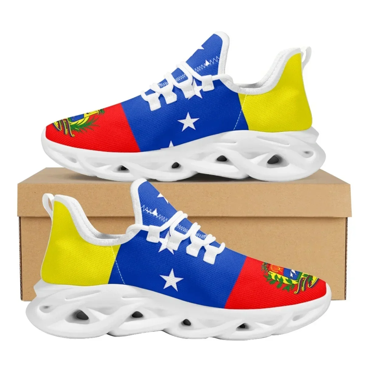 Men'S Shoes For Tennis - ベネズエラ国旗スニーカー レディース メンズ 2023 カジュアル ランニングシューズ