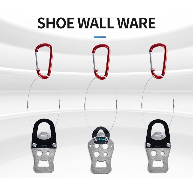 Men Shoes Rack - サイクリング靴マウント壁陶器ポータブルハンガー壁フックシューズラックmtbロードバイクspd SM-PD22 keoペダルサイクリング靴クリート