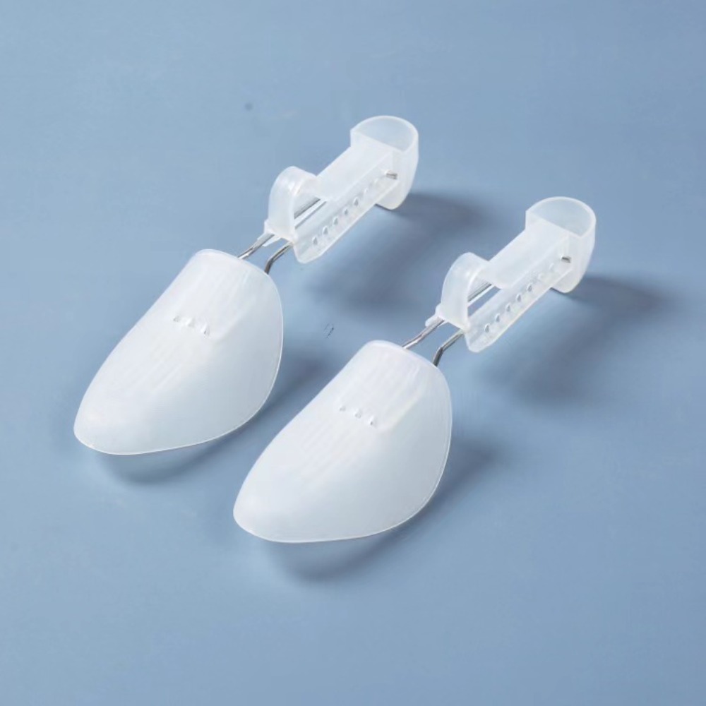 Men Shoes Rack - 1組の新しいプラスチック製シューズストレッチャー、耐久性のある調整可能なシューキーパー、黒い革製ブーツ拡張ホルダー、男性女性用