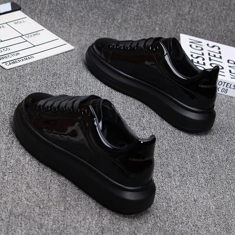2025年 ラッカー仕上げ ホワイト カジュアルシューズ メ - Men'S Shoes For Tennis のレビューと価格