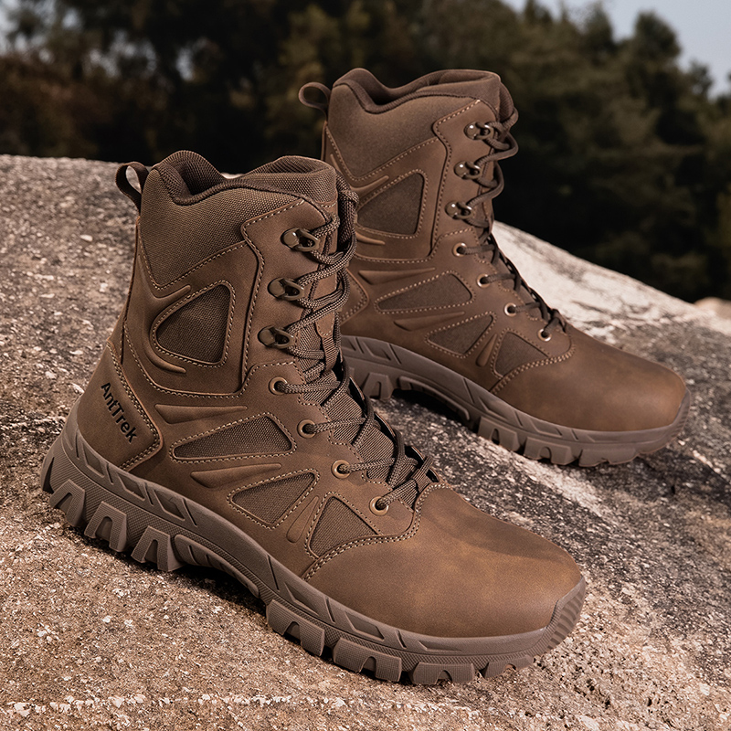 男性軍ブーツ防水安全作業男性戦術ブーツ迅速な応答登山ハイキン - Hiking Boot Waterproof のレビューと価格