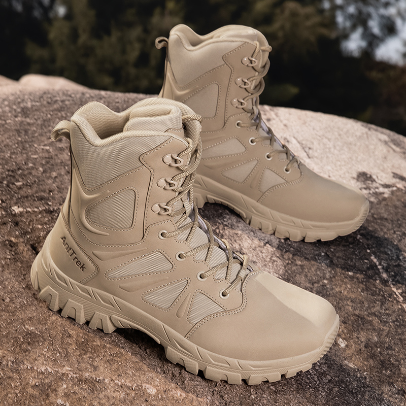 男性軍ブーツ防水安全作業男性戦術ブーツ迅速な応答登山ハイキン - Hiking Boot Waterproof のレビューと価格