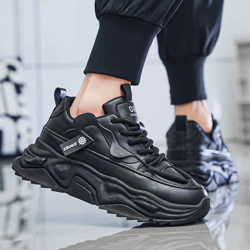 ブラック プラットフォーム テニス メンズ スポーツ ウーブ - Men'S Shoes For Tennis のレビューと価格