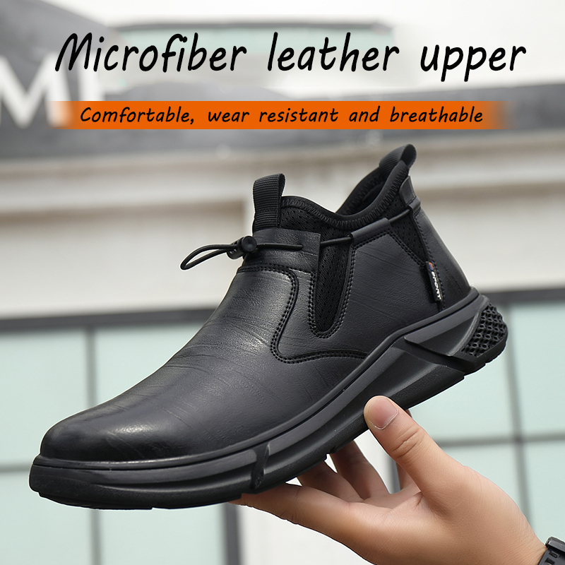 メンズ安全靴 耐衝撃スチールトゥシューズ 頑丈な防水保護スニ - Hiking Boot Waterproof のレビューと価格