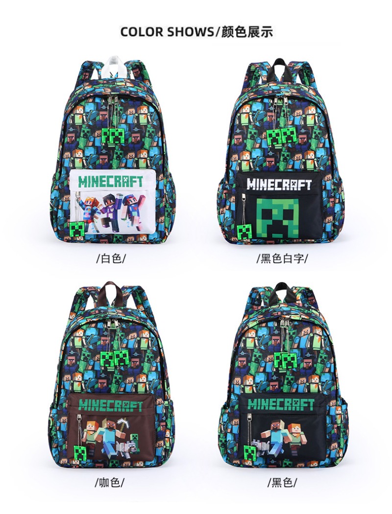 在庫あり Minecraft バックパック グラフィティプリ - Men Shoes China のレビューと価格