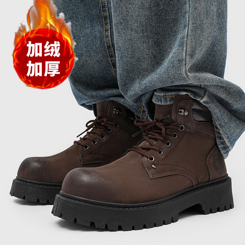 男性ブーツ新しい冬スリッパ暖かい防水ノンスリップぬいぐるみス - Men'S Shoes For Tennis のレビューと価格