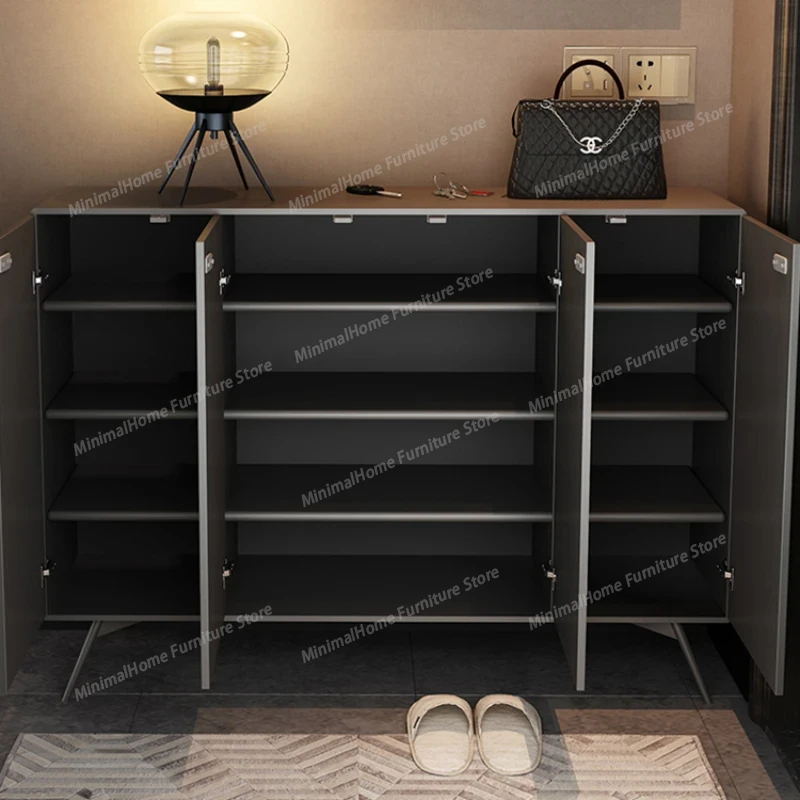 家庭用収納靴キャビネット男性オーガナイザー省スペース靴キャビ - Men Shoes Rack のレビューと価格