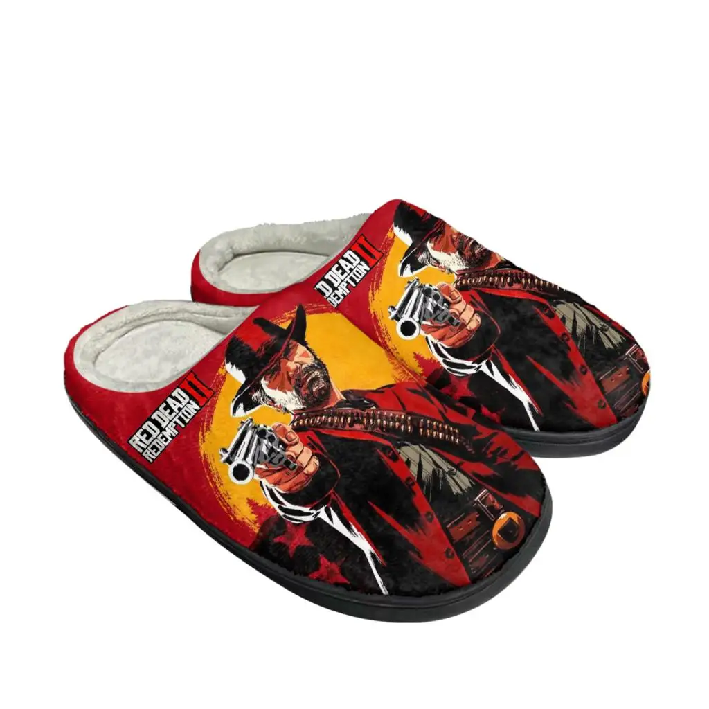レッドデッドリデンプション 2 ホーム綿スリッパメンズレディ - Men Shoes Winter のレビューと価格