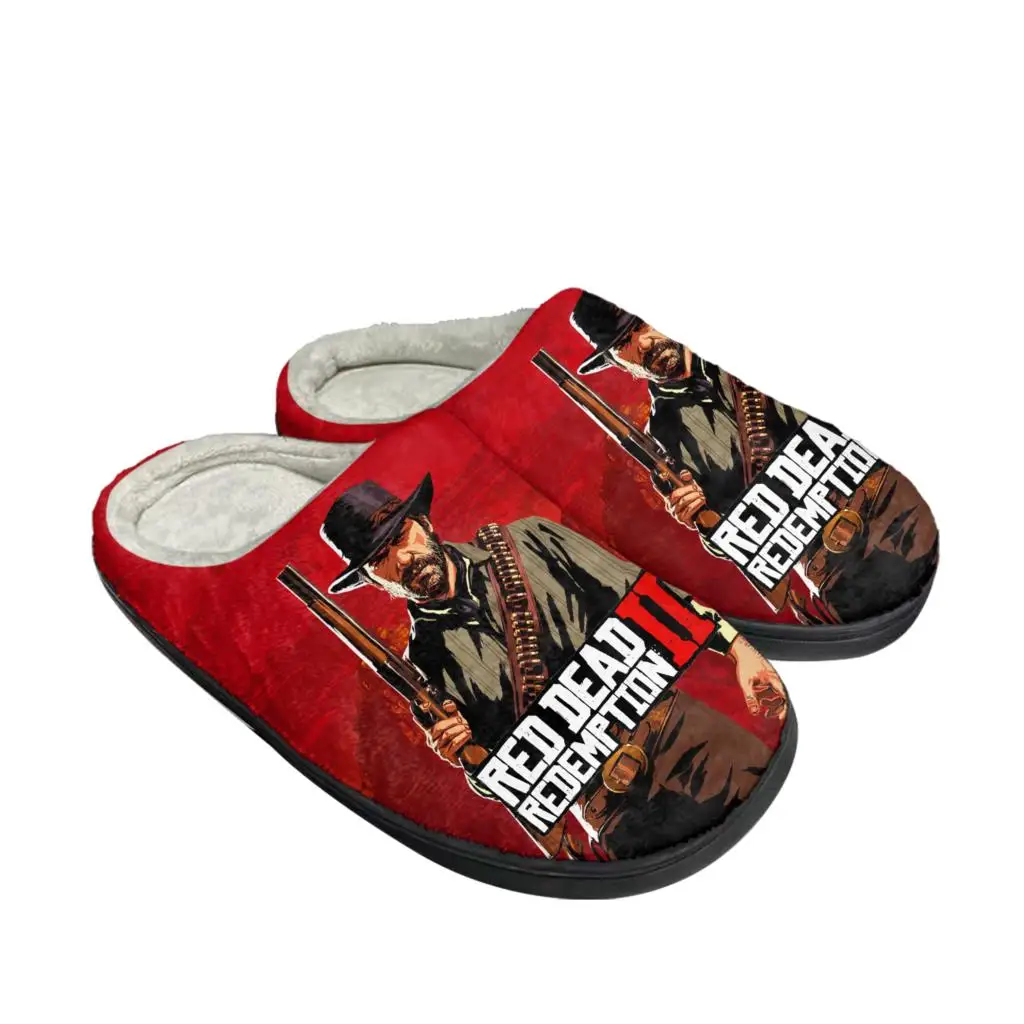 レッドデッドリデンプション 2 ホーム綿スリッパメンズレディ - Men Shoes Winter のレビューと価格