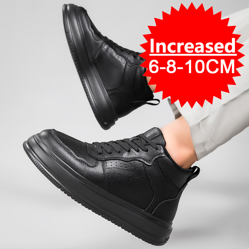 男性用身長アップシューズ スニーカー メンズ 10cm スポ - Men Shoes Xxl のレビューと価格