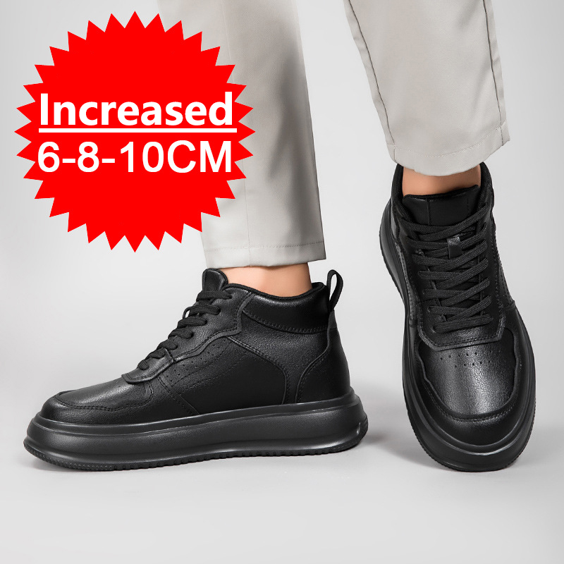 男性用身長アップシューズ スニーカー メンズ 10cm スポ - Men Shoes Xxl のレビューと価格