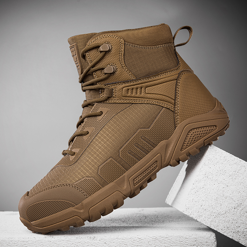 男性用タクティカルブーツ、男性用アーミーシューズ、防水超軽量 - Hiking Boot Waterproof のレビューと価格