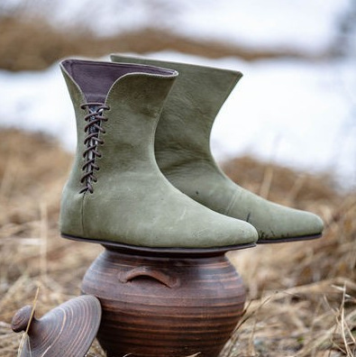 メンズ中世革靴 中世アンクルブーツ ビクトリア朝ルネサンスP - Men Shoes China のレビューと価格