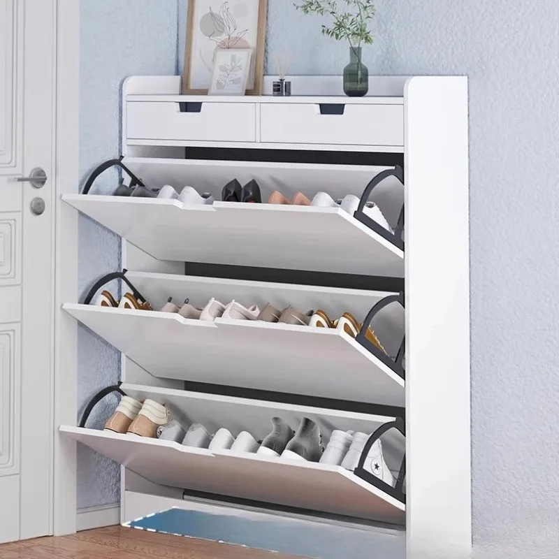 垂直モダンな靴ラック多層男性キャビネットリビングルームファッ - Men Shoes Rack のレビューと価格