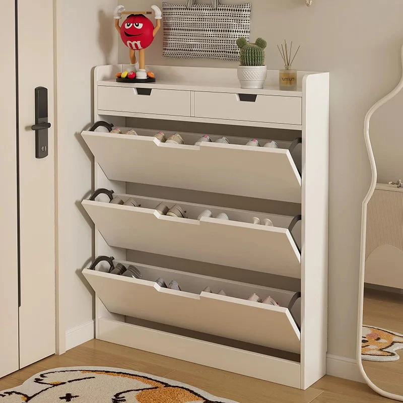 垂直モダンな靴ラック多層男性キャビネットリビングルームファッ - Men Shoes Rack のレビューと価格