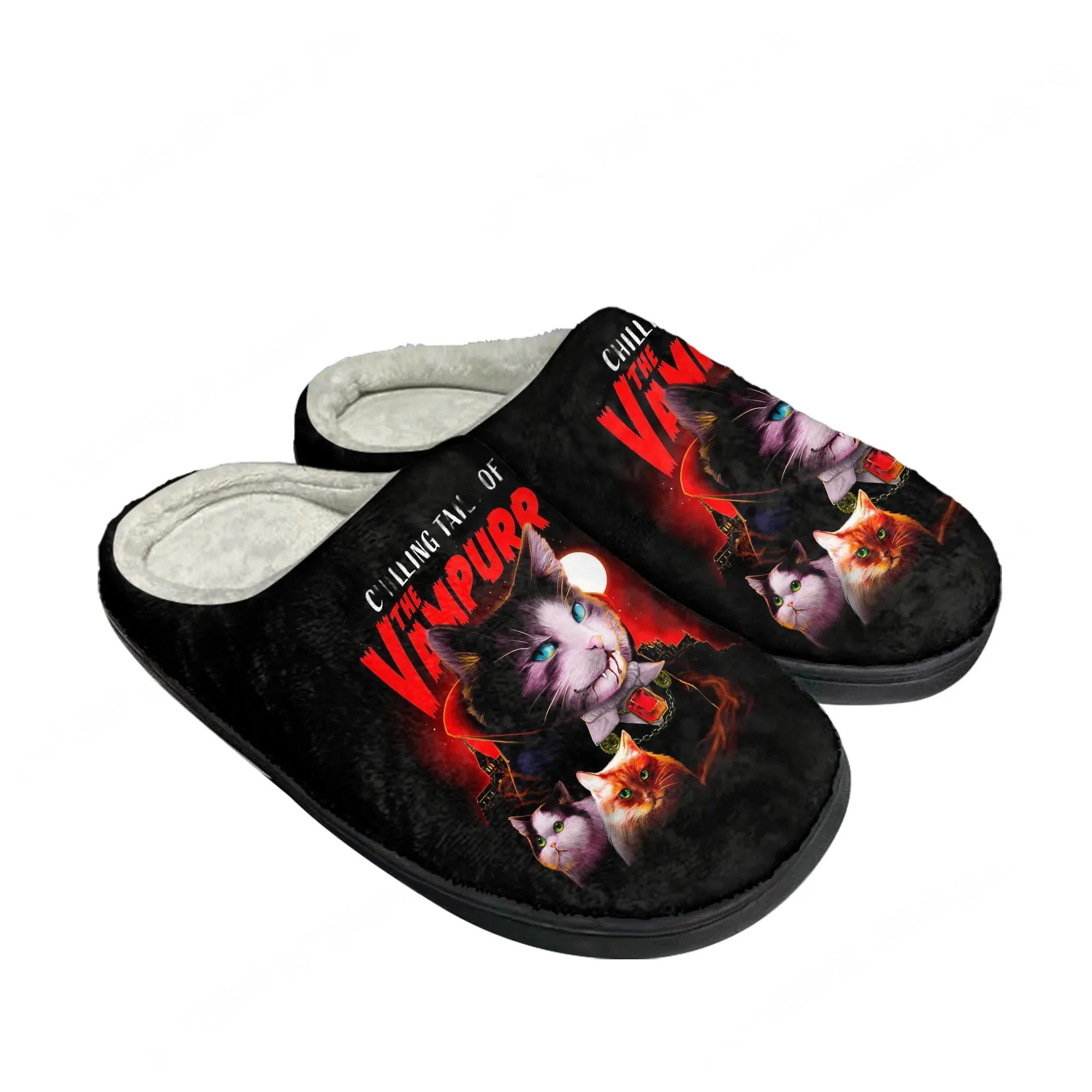 猫ヴァンパイアシューズ綿スリッパ猫ヴァンプールの帰還メンズレ - Men Shoes Winter のレビューと価格