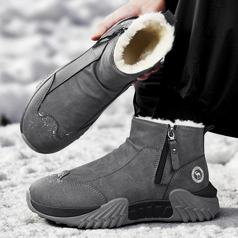 冬のスノーブーツノンスリップカジュアルシューズ防水ハイトップ - Hiking Boot Waterproof のレビューと価格