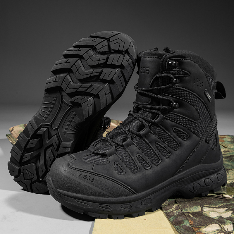 メンズタクティカルブーツ レースアップ ブランド アンクルハ - Hiking Boot Waterproof のレビューと価格
