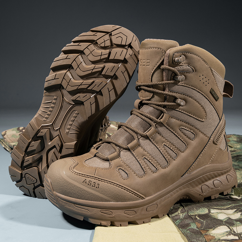 メンズタクティカルブーツ レースアップ ブランド アンクルハ - Hiking Boot Waterproof のレビューと価格