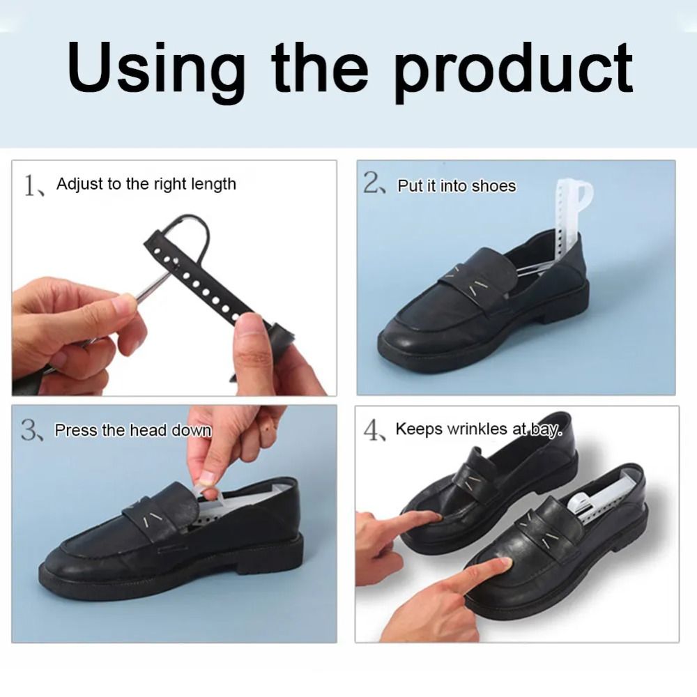 1組の新しいプラスチック製シューズストレッチャー、耐久性のあ - Men Shoes Rack のレビューと価格